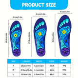 ComfortPlus Magnetische Acupunctuur Inlegzolen met Boogondersteuning