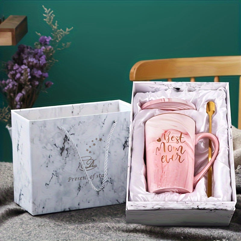 Marmeren Mokset met Gouden Opdruk – Het Perfecte Moederdagcadeau