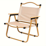 Draagbare Opvouwbare Campingstoel – Robuust Aluminium Frame en Comfortabele Zitting