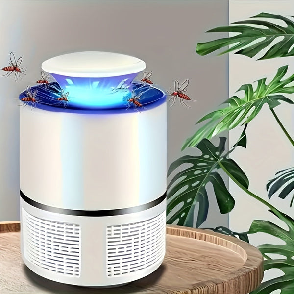 USB Stille Muggenlamp – Automatische Insectenvanger met Blauw Licht