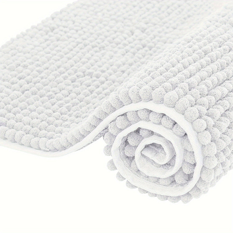 Ultra-Zachte Chenille Badmat – Perfect voor Badkamer of Entree