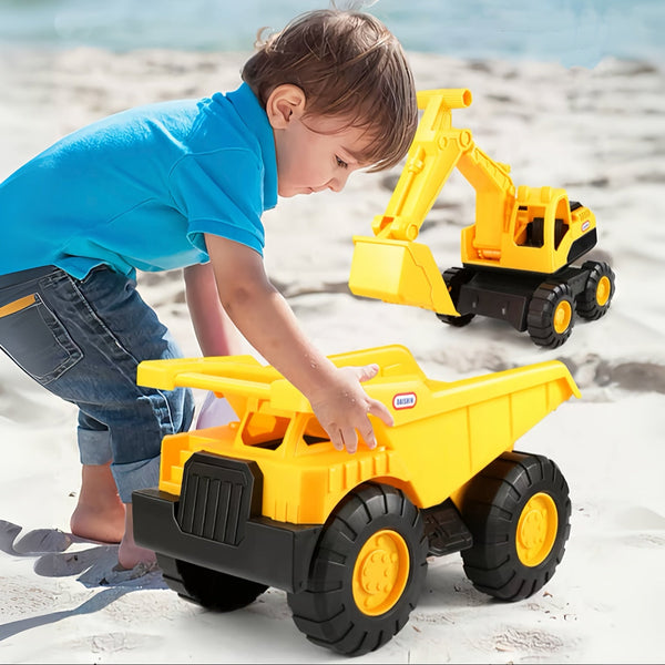 Graafmachine Speelgoedauto – Perfect voor Buiten en Strandavonturen