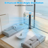 Bladloze Torenventilator – Stil en Instelbaar