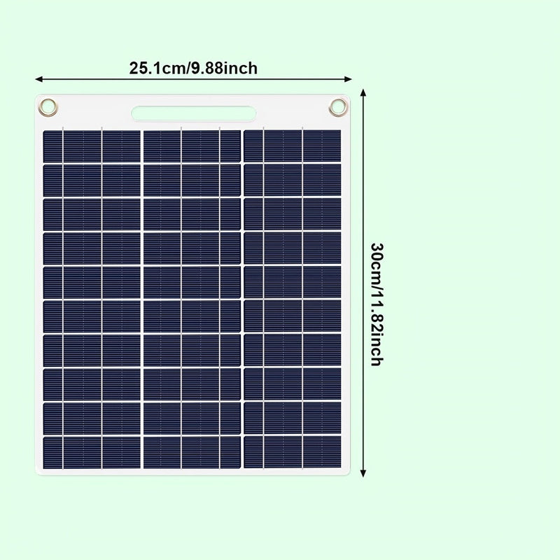 Draagbaar Zonnepaneel met USB – Altijd en Overal Energie