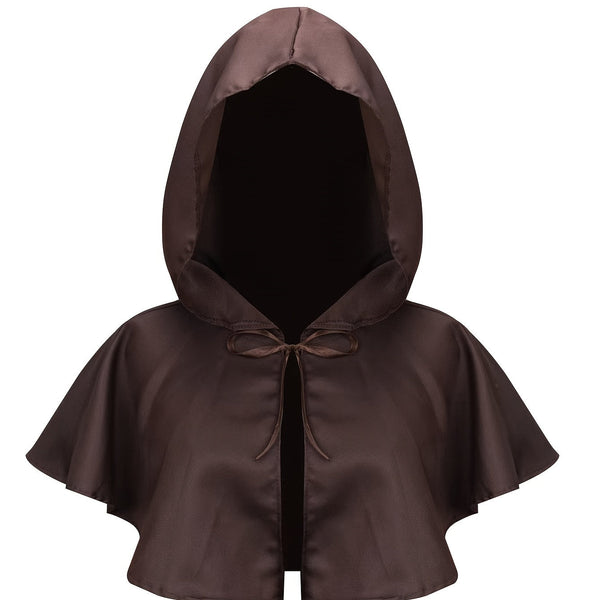 Middeleeuwse Tovenaar Cape - Magische Look voor Verkleedfeest