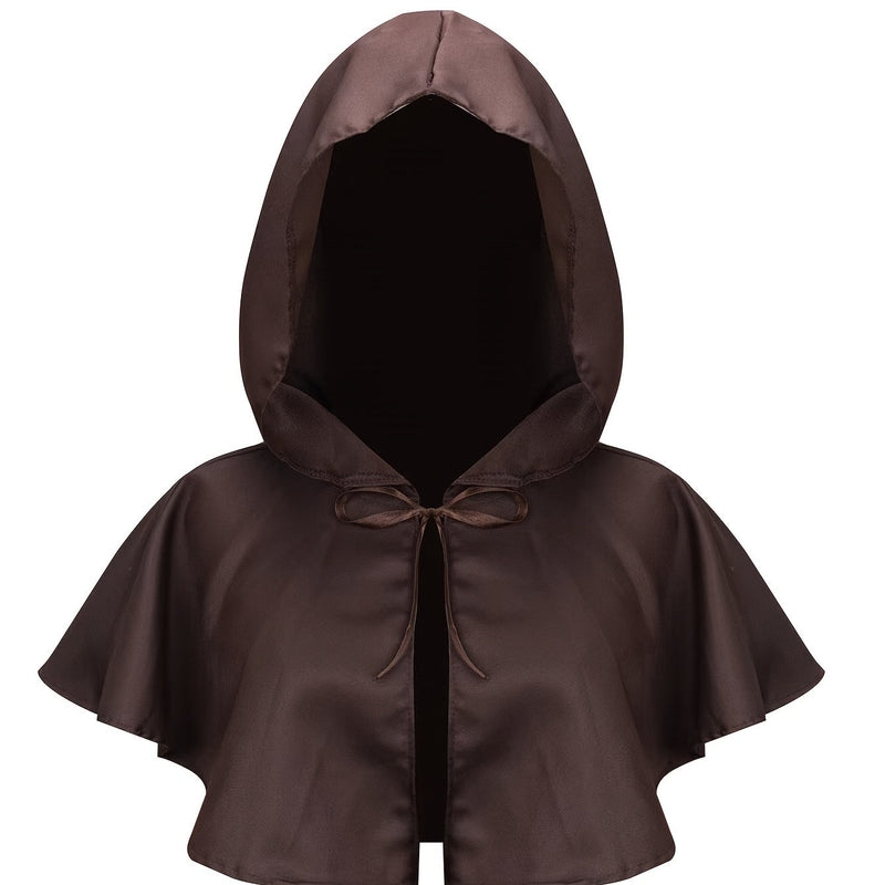 Middeleeuwse Tovenaar Cape - Magische Look voor Verkleedfeest