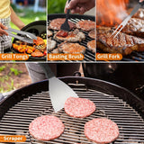 20-delige RVS BBQ Grill Tool Set – Alles wat je nodig hebt voor de perfecte barbecue