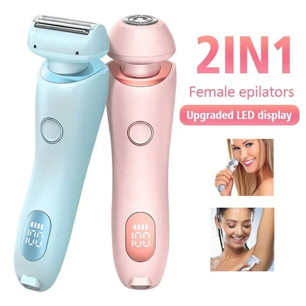 SmoothGlow 2-in-1 Epilator & Scheerapparaat - Voor Zijdezachte Resultaten