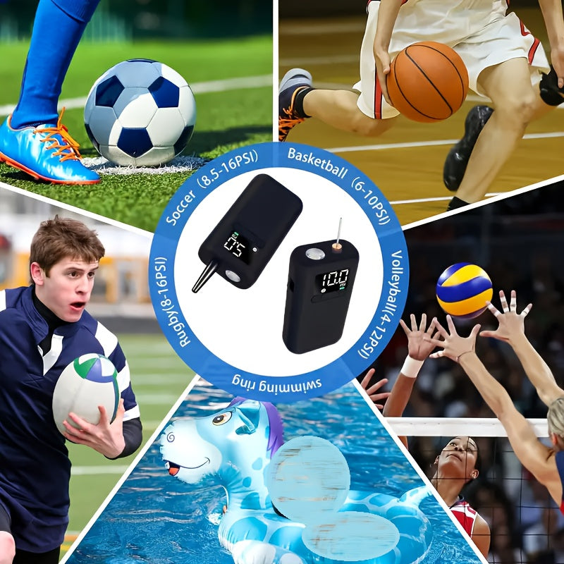 Automatische Balpomp 20 PSI – Snel en Handig voor Diverse Sportballen