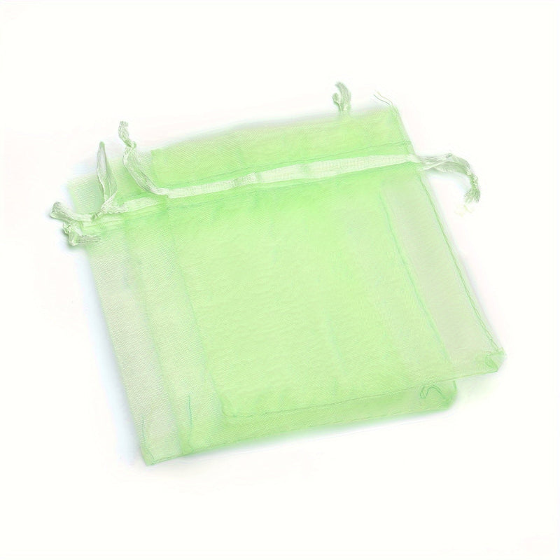 Elegante Organza Zakjes Set – Ideaal voor Geschenken en Feestdecoratie