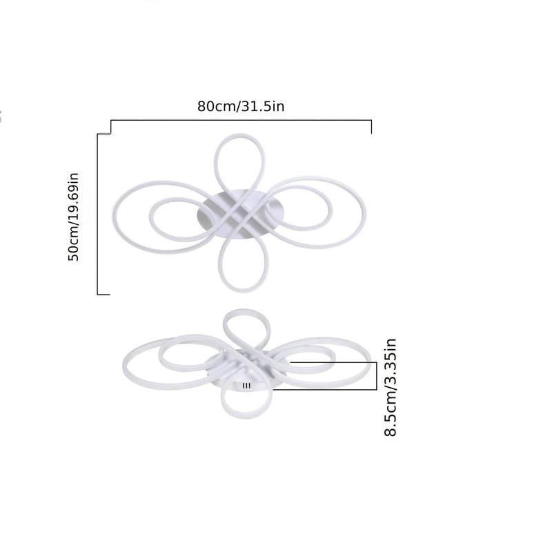 LED Plafondlamp 90W – Grote Diameter en Dimbaar