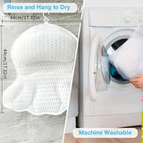 LuxieSpa 4D Luxe Badkussen - Ademend Kussen met Nek- en Rugsteun voor een Ontspannend Bad