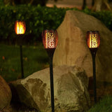2x Zonne-Tuinlantaarns - Sfeervolle Buitenverlichting