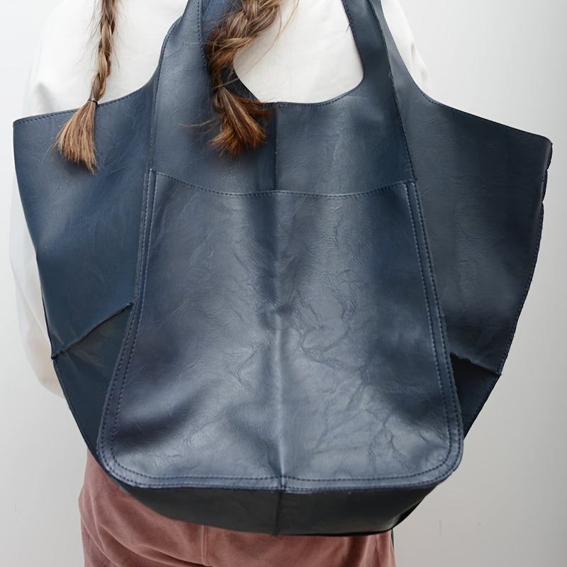 RetroWave Grote Strandtas – Stijlvol en Functioneel