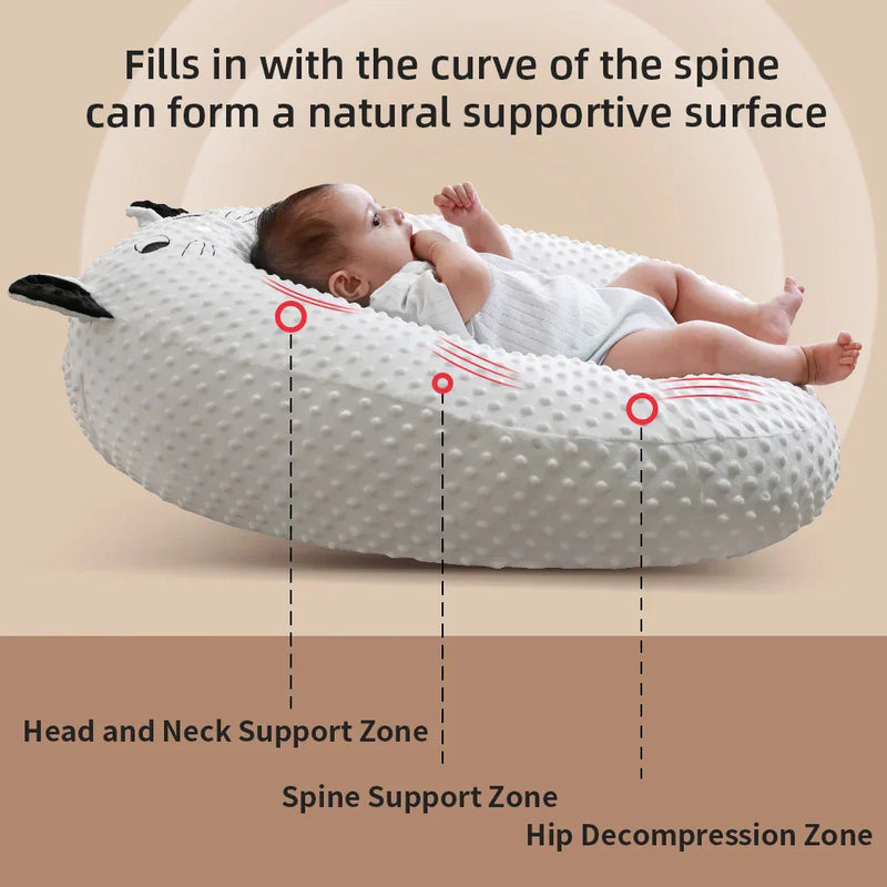 Draagbaar Borstvoedingskussen voor Baby's – ComfyCuddle
