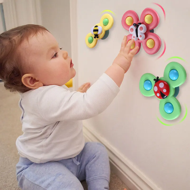 Zuignap Spinner Speelset van 3 - SpinFun