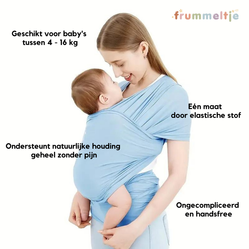 Rugondersteunende Babydrager - CuddleWrap