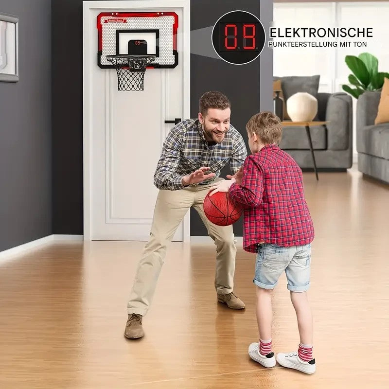 Mini-Basketbalring met Elektronisch Scorebord - BouncePro