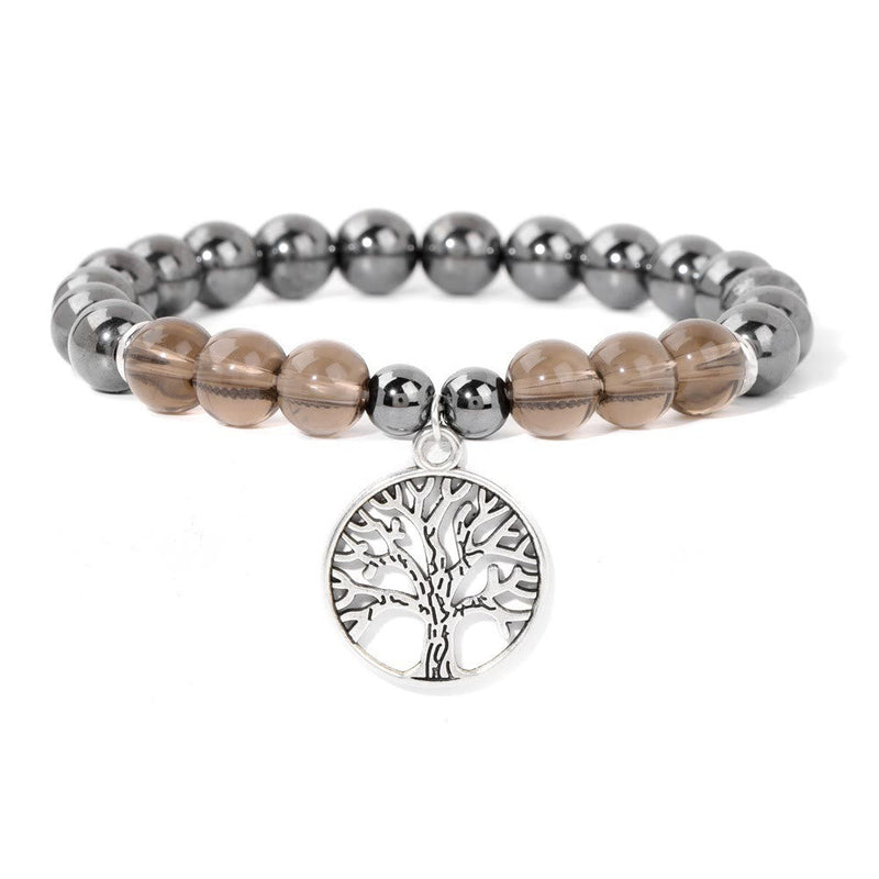 Natuurlijke Kristallen Levensboom Armband – Mila