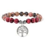 Natuurlijke Kristallen Levensboom Armband – Mila