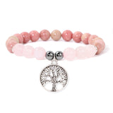 Natuurlijke Kristallen Levensboom Armband – Mila