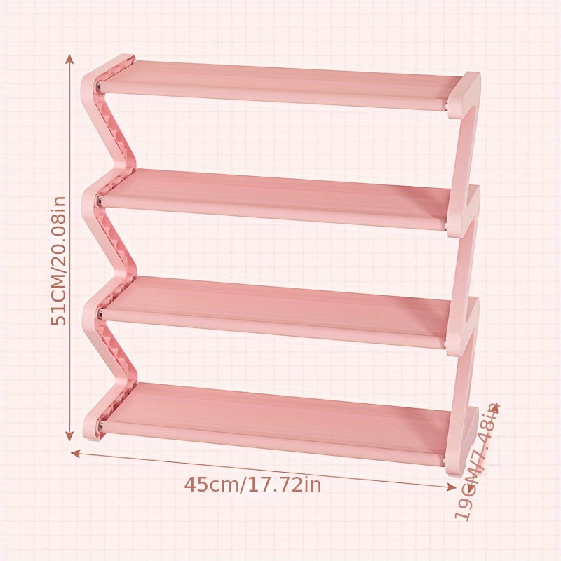 ZigZag Schoenenrek - Stijlvolle en Ruimtebesparende Schoenenopberger