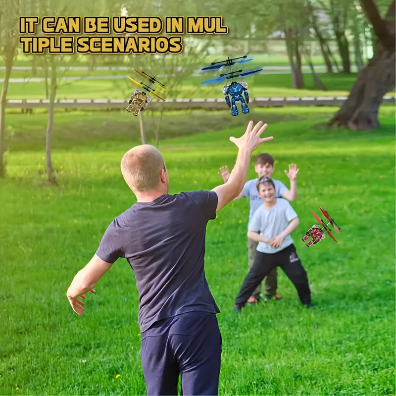 Transformeerbare Mecha Vechthelikopter – Eenvoudige Controle & Soepele Vlucht