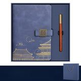 Exclusieve Geschenkset Verboden Stad – Notitieboek, Thermosfles en Pen in Luxe Doos