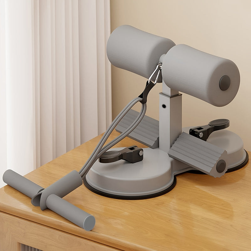 Verstelbare Sit-Up Assistent met Dubbele Zuignappen – Ideaal voor Thuisfitness en Core Training