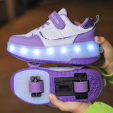 GlowRiders Roller Sneakers - Voor Kinderen met Lichtspektakel