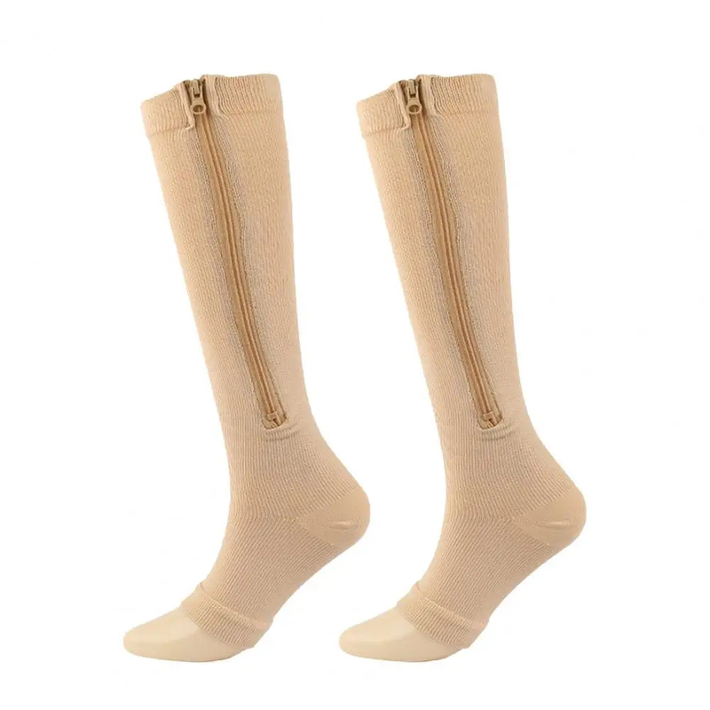 Orthopedische compressiekousen met rits - ComfortZip