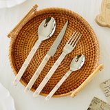 24-delig RVS Bestekset met Gravure-Design – BistroLine