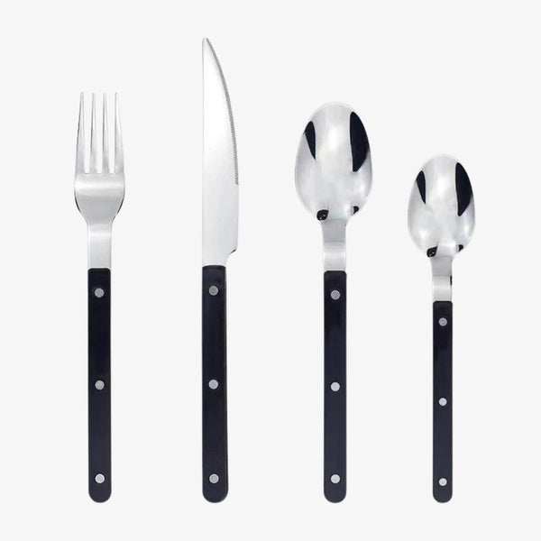 24-delig RVS Bestekset met Gravure-Design – BistroLine