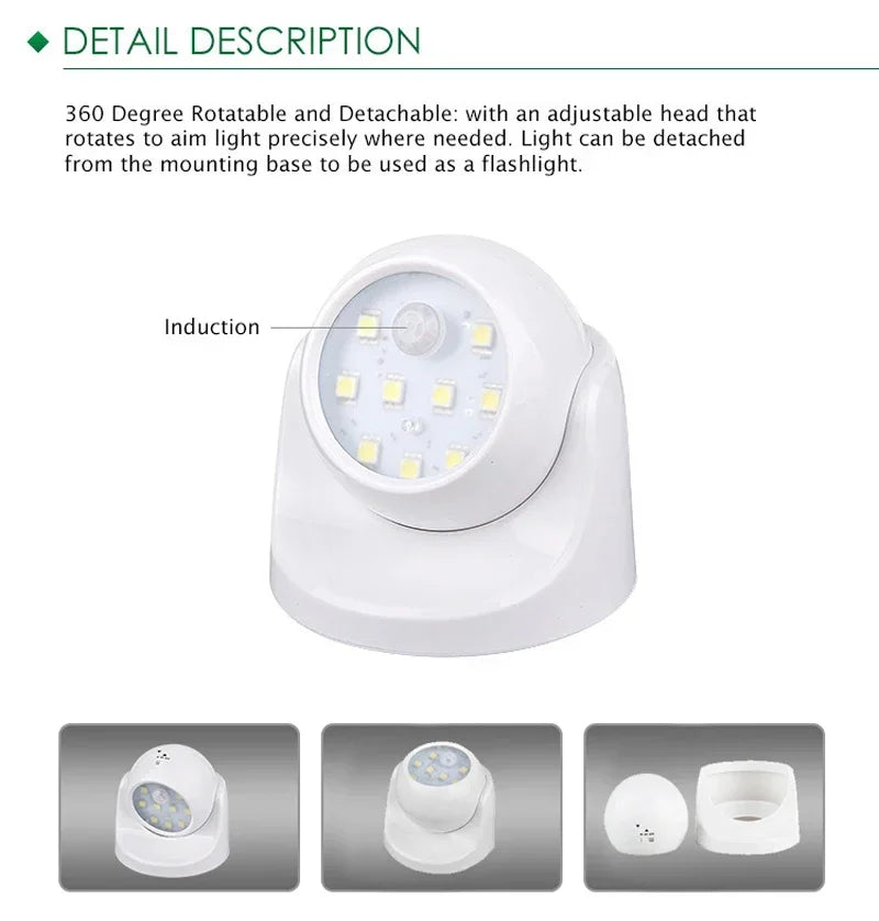 Draadloze LED-Straal - BrightGuard