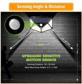 Multifunctionele Solar Lamp - Waterdichte LED Tuinverlichting met Bewegingssensor