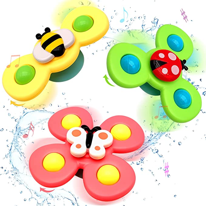 Zuignap Spinner Speelset van 3 - SpinFun