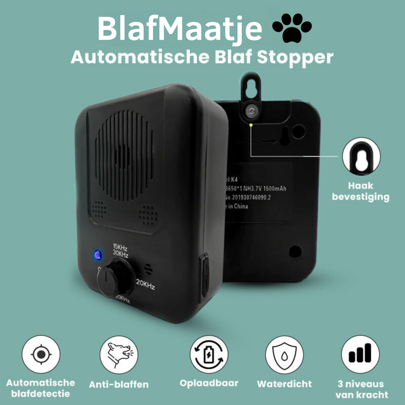 Automatische Blaafstopper - WoefBeheer
