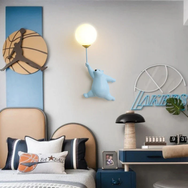 Design Beren-LED-Wandlamp - TeddyGlow