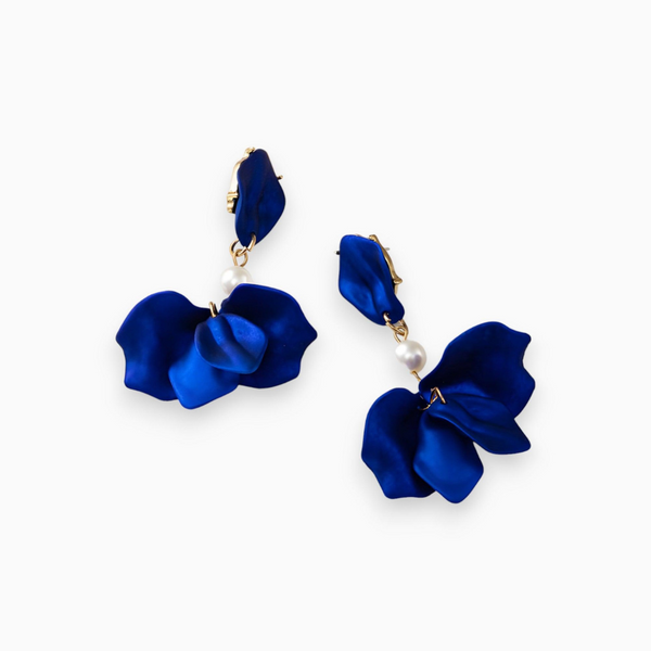 Goudvergulde Parels Dangle Oorbellen - Isabella