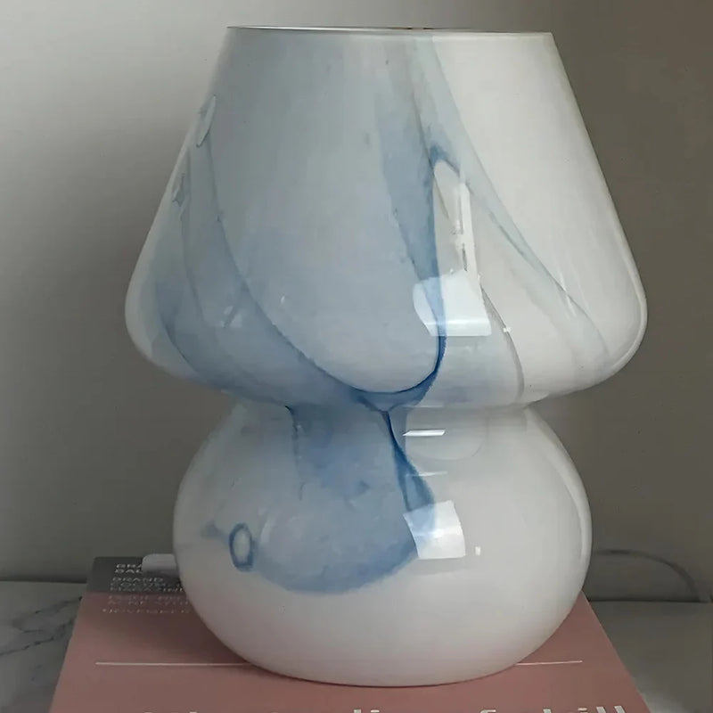 Esthetische Glazen Paddenstoel Lamp - LumiMush