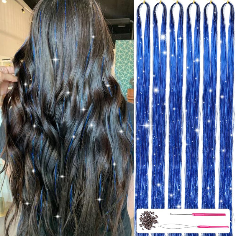 Glitterend Haar Tinsel Kit – Strengen van Glitter!