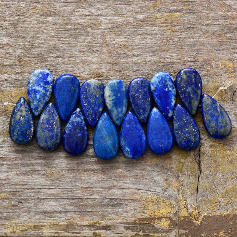 Diepblauwe Lapis-Oorbellen van de Dromer - Selene