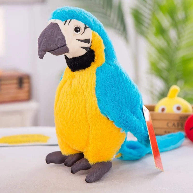 De Pratende Papegaai-Pluche - Squawkie