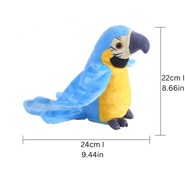 De Pratende Papegaai-Pluche - Squawkie