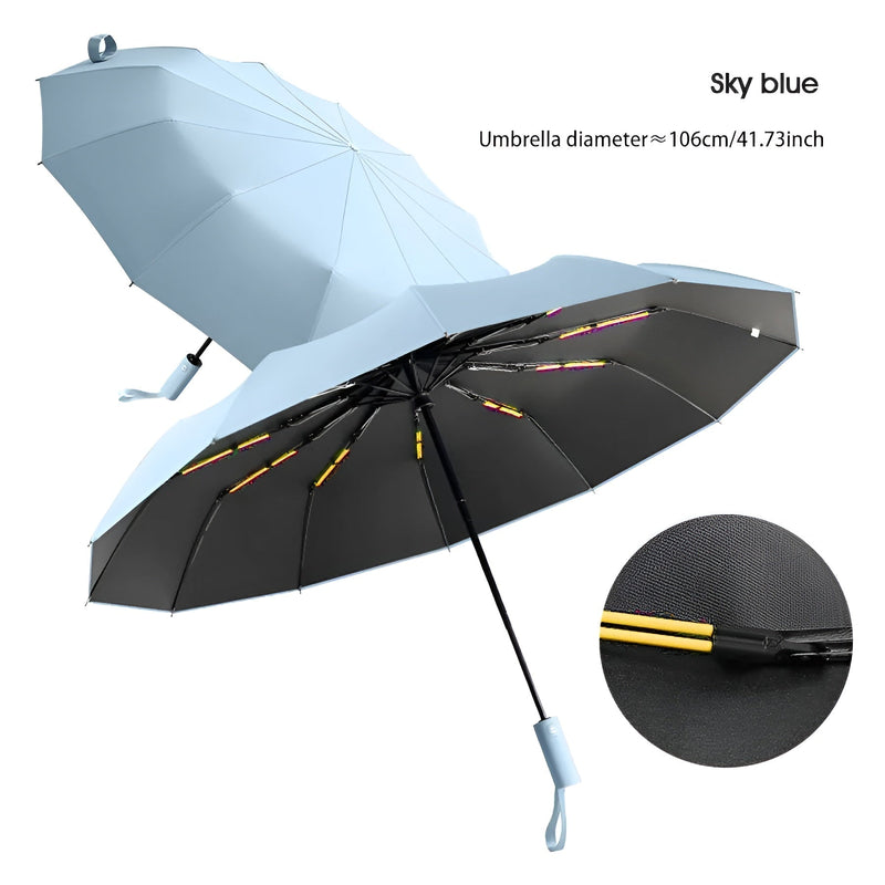 Duurzame paraplu met UV-bescherming – StormShield