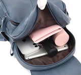 Vintage Leren Dames Rugzak – Isabella