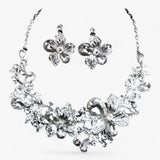 Bruidsjuwelen-set met emaille bloemen – Fleur