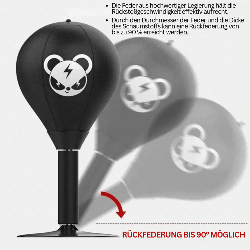Boxball met sterke zuignapbasis – PowerStrike