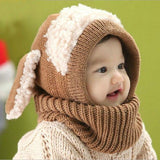 Gevoerd Kinder Winterset met Muts & Sjaal – 1+1 Gratis – 6 maanden tot 4 jaar