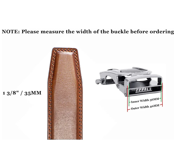 Herenriem met Automatische Gesp – Eleganzio